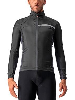 Castelli NWT Squadra Stretch Jacket Black XL Men's Biking Cycling Lightweight